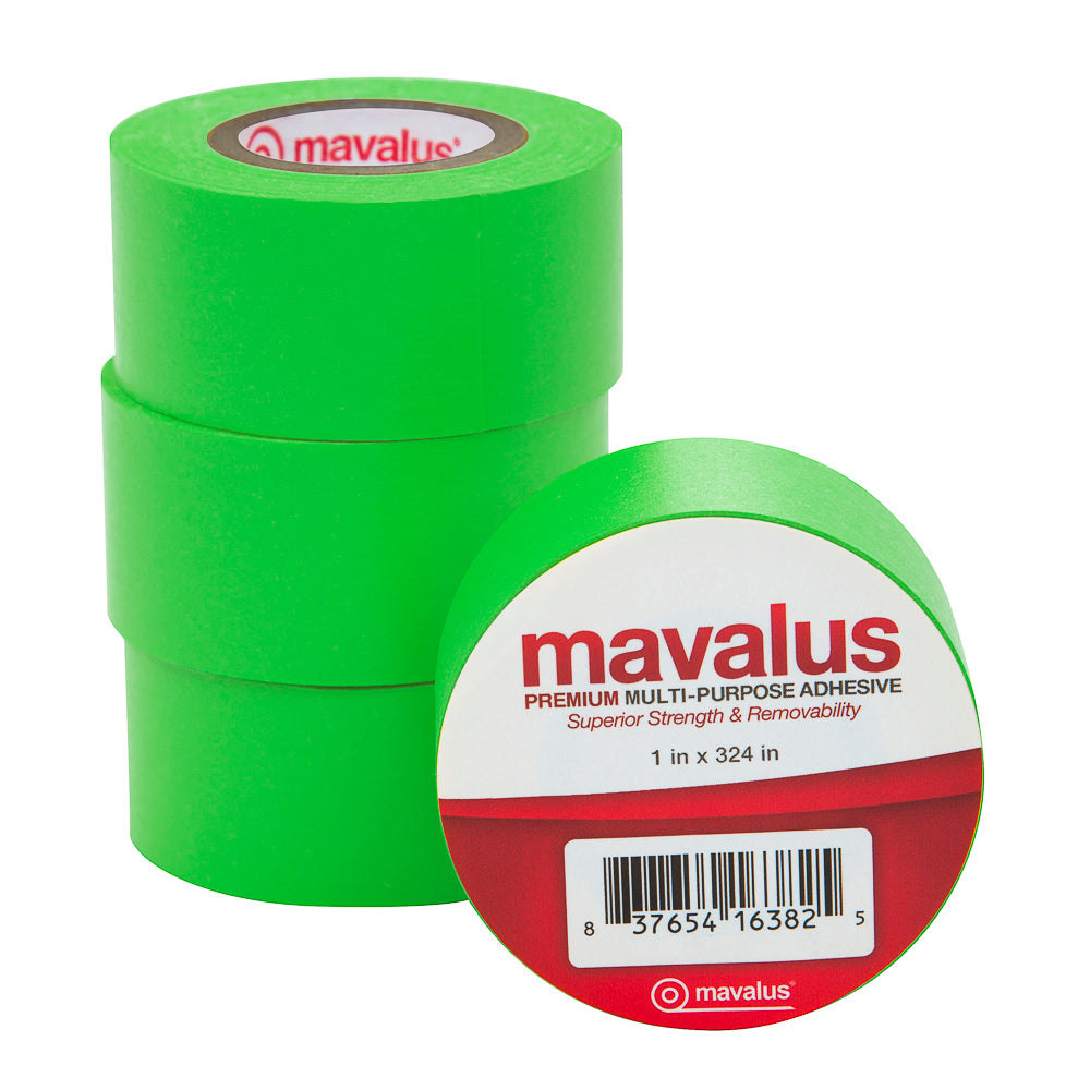  Mavalus Tape - Assorted Colors 3/4 X 324 - 4 Pack